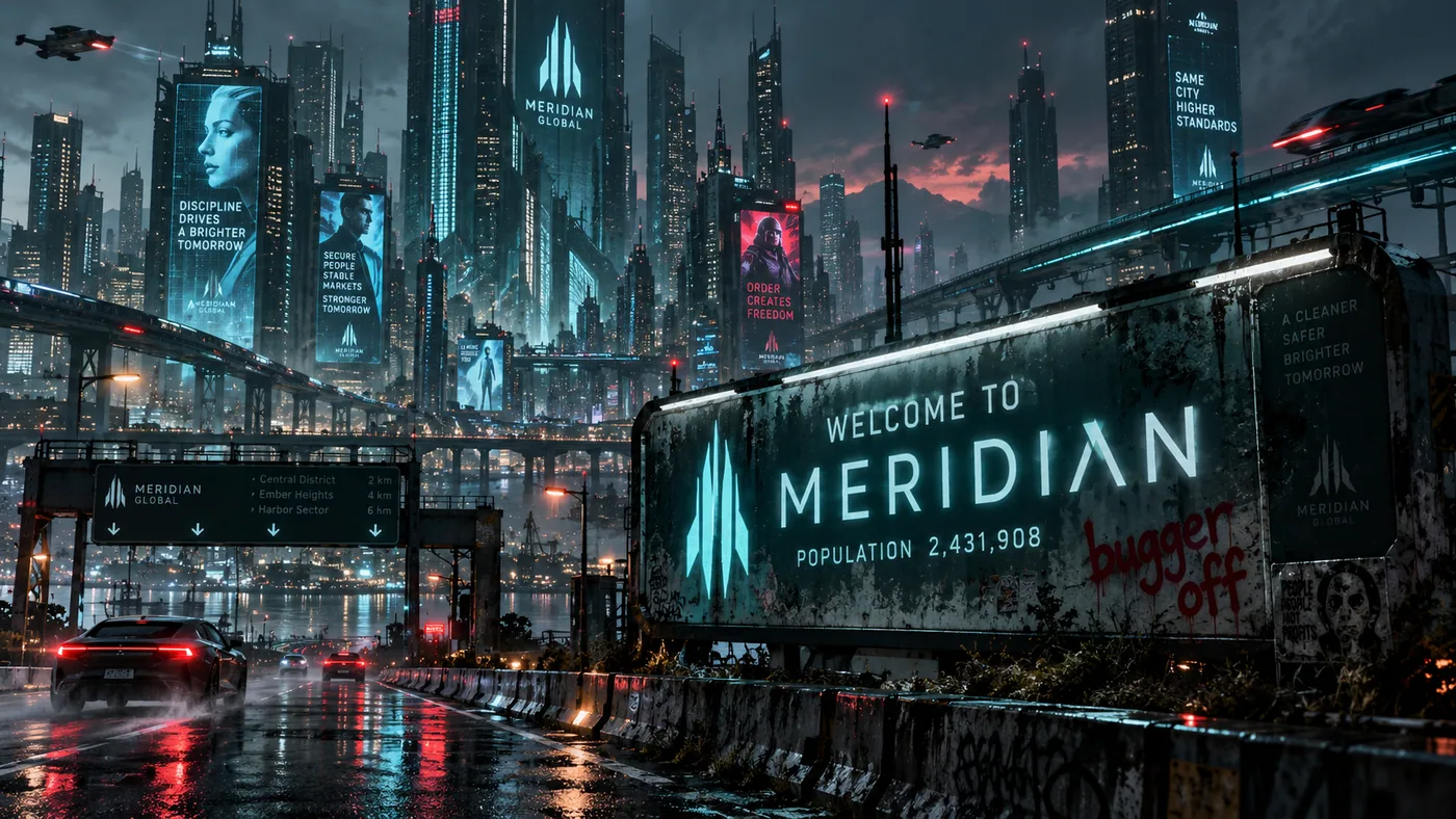 Streets of Meridian, concept art